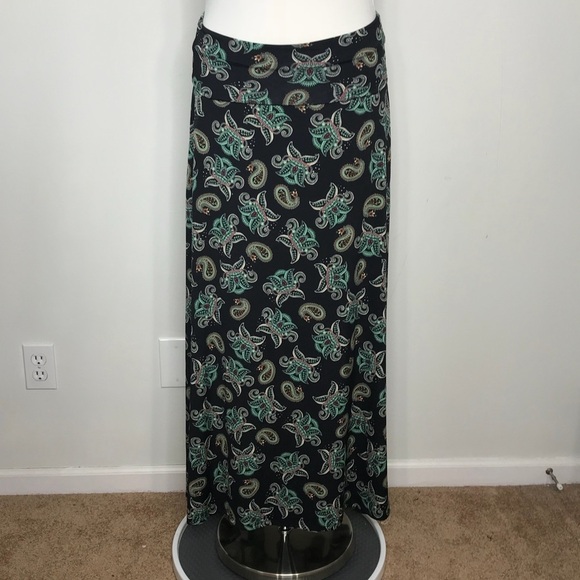 LulaRoe Paisley Maxi Skirt - Picture 3 of 9